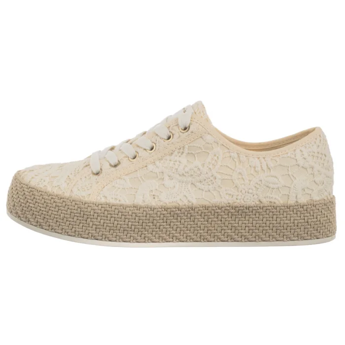 Espadryle Tamaris Beżowe 1-23625-44 474 Ivory Macramee – zdjęcie 2