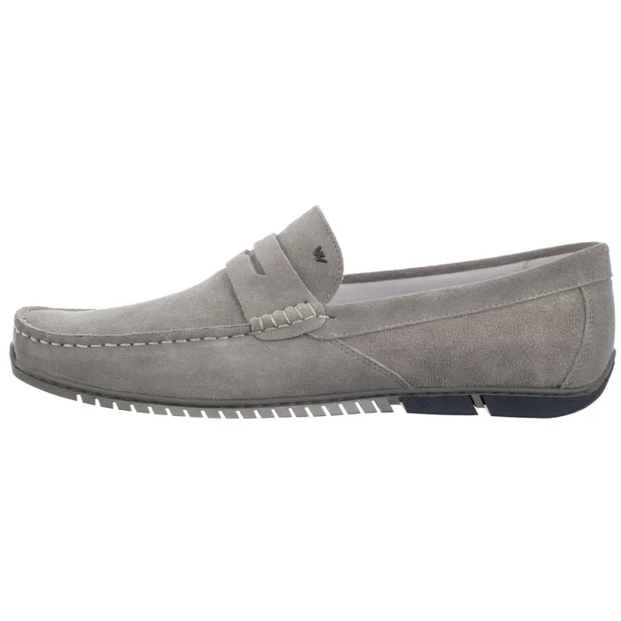 Mokasyny Wojas Popielate 10191-60 – zdjęcie 2