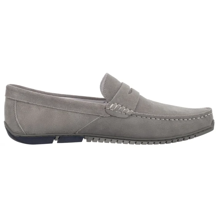 Mokasyny Wojas Popielate 10191-60 – zdjęcie 3