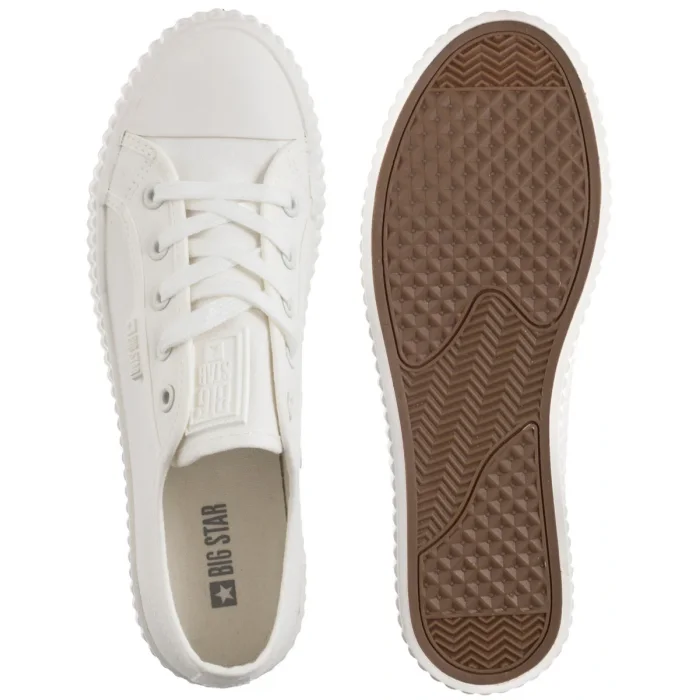 Trampki Big Star Białe RR274776 – zdjęcie 5