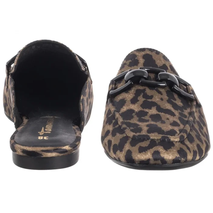 Klapki Tamaris Brązowe 1-27303-44 360 Leopard – zdjęcie 4