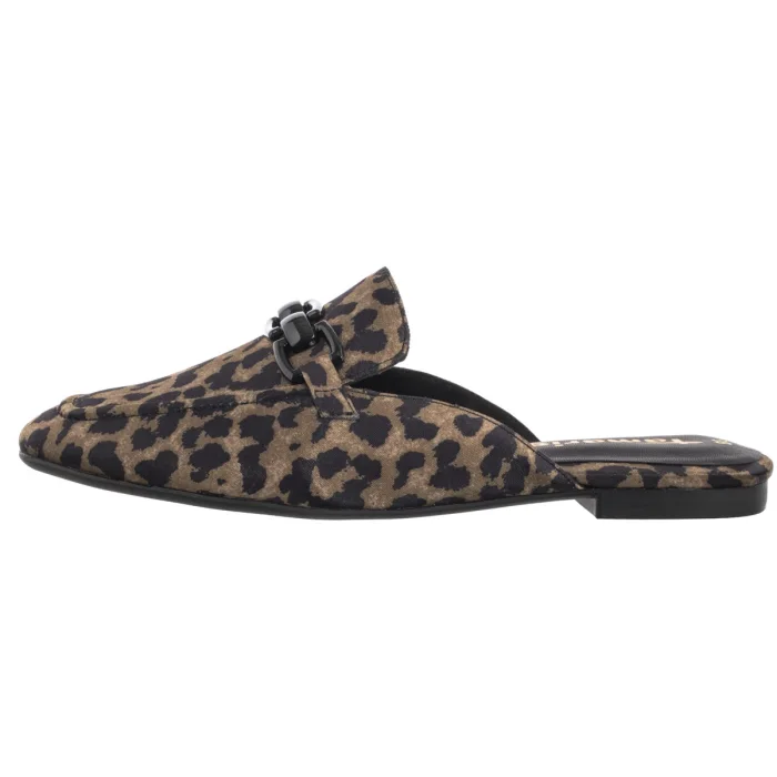 Klapki Tamaris Brązowe 1-27303-44 360 Leopard – zdjęcie 2
