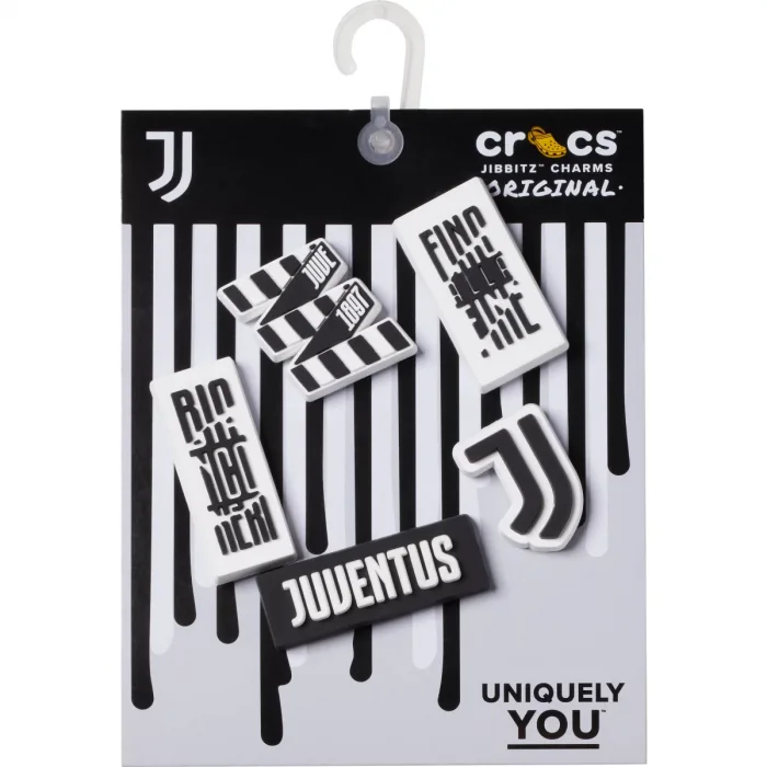 Zestaw 5 przypinek Crocs Jibbitz™ Juventus 5-Pack 10012073 – zdjęcie 4