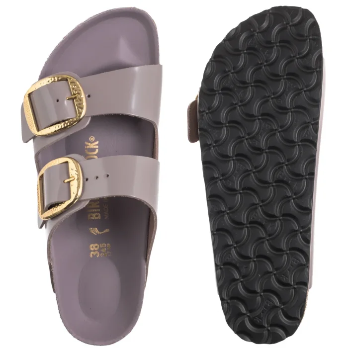 Klapki Birkenstock Arizona Big Buckle High-Shine Faded Purple 1029762 – zdjęcie 5