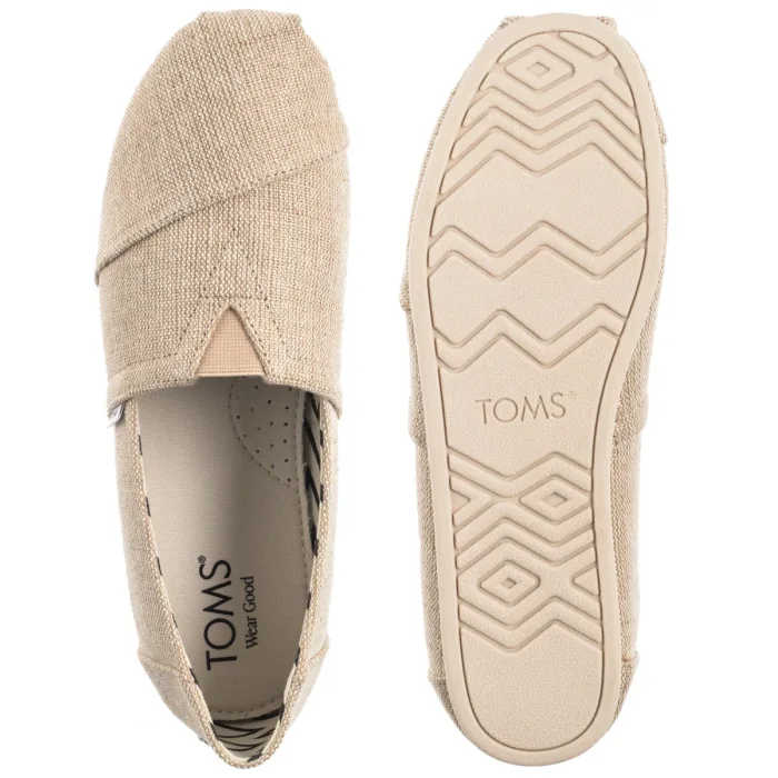 Espadryle Toms Alpargata Classi Natural Undydyed Heritage Canvas 10018736 – zdjęcie 5