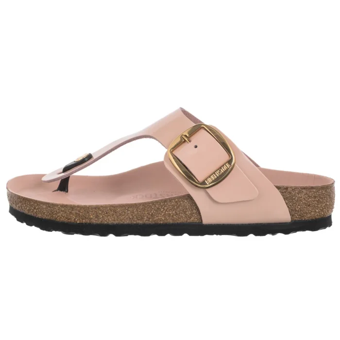Japonki Birkenstock Gizeh Big Buckle High-Shine Light Rose 1029412 – zdjęcie 2