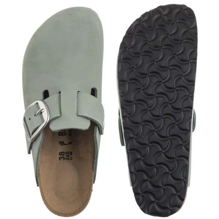 Klapki Birkenstock Boston Big Buckle Pure Sage 1029303 – zdjęcie 5