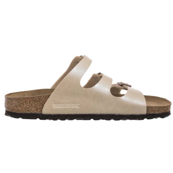 Klapki Birkenstock Florida Bs Graceful Pearl White 1029818 – zdjęcie 3