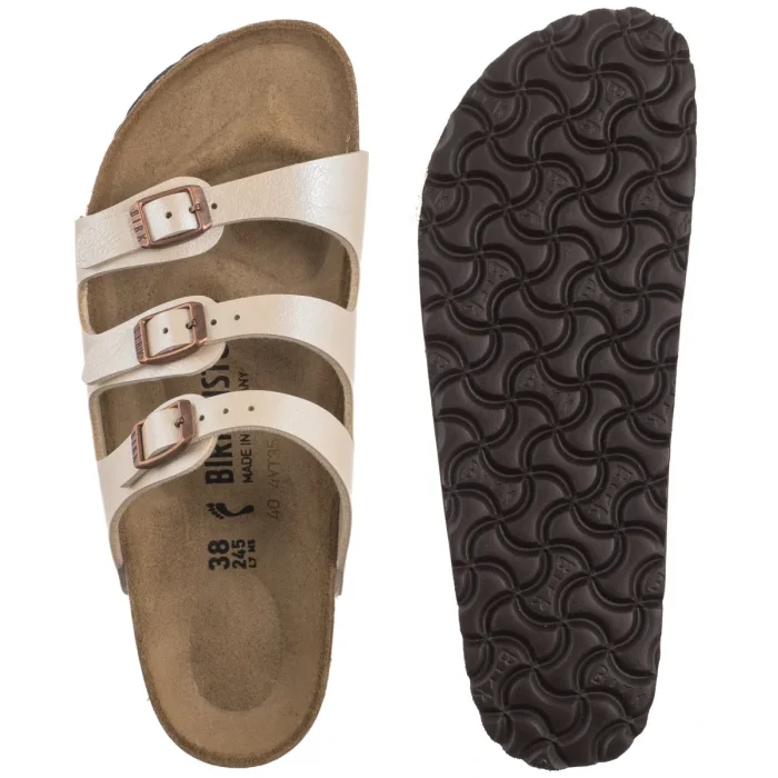 Klapki Birkenstock Florida Bs Graceful Pearl White 1029818 – zdjęcie 5