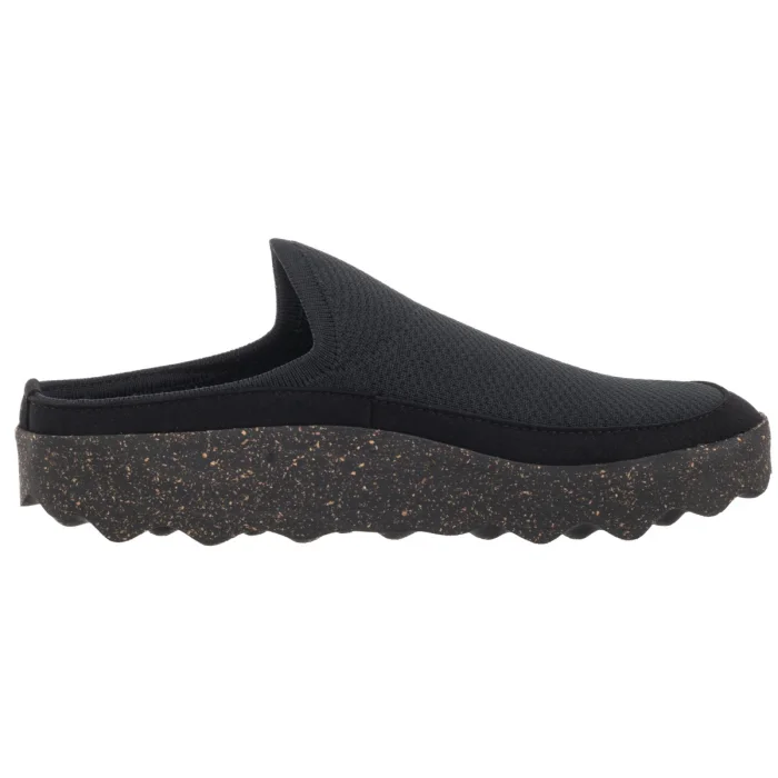 Klapki Asportuguesas Cove L Rec Knit Black P018284000 – zdjęcie 3