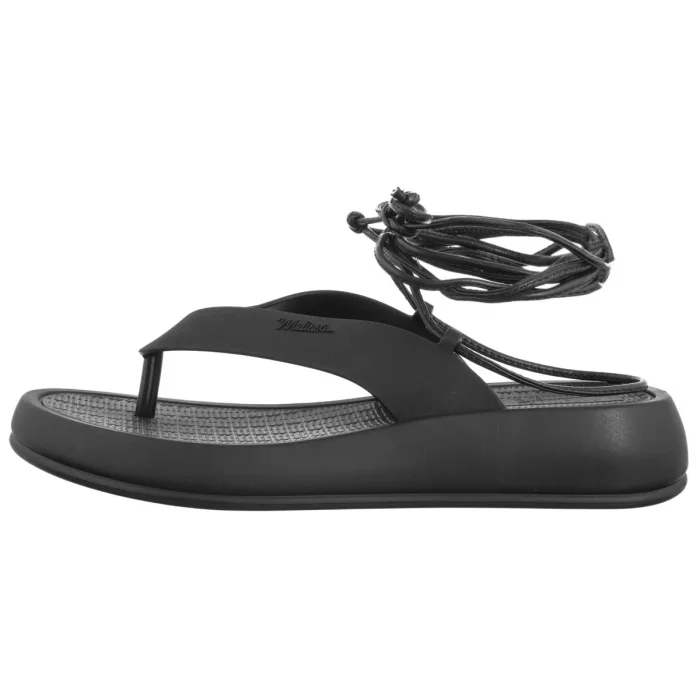 Sandały Melissa Sun Resort AD 35960/BC833 Black – zdjęcie 2