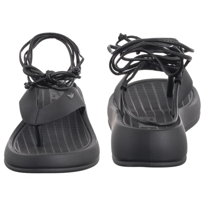 Sandały Melissa Sun Resort AD 35960/BC833 Black – zdjęcie 4