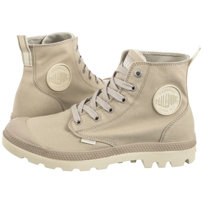 Trampki Palladium Pampa Duo Chrome Natural Grey 74470-096-M – zdjęcie 1