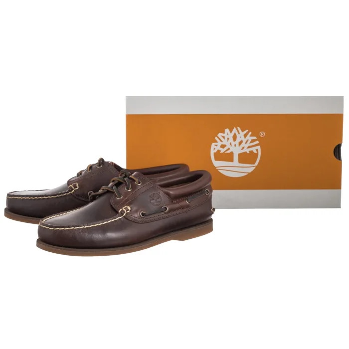 Półbuty Timberland Classic Boat 3 Eye P Brown 176015 214 – zdjęcie 6