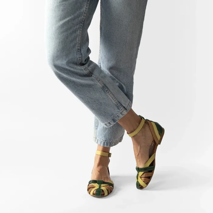 Sandały Maciejka Zielone 01924-09/00-8 – zdjęcie 3