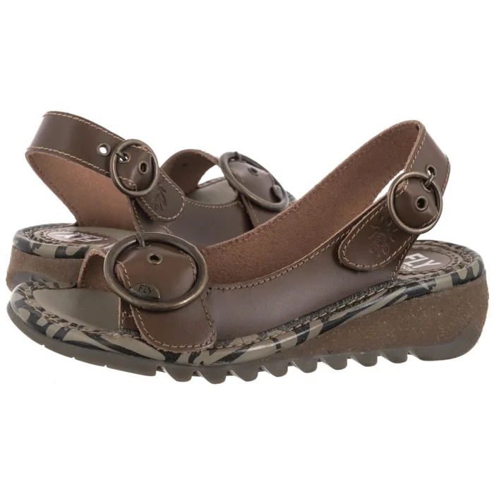 Sandały FLY London Tram Bridle Camel P500723002 – zdjęcie 1