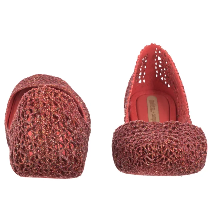 Baleriny Melissa Campana Papel VII AD 31512/01361 Light Pink – zdjęcie 4