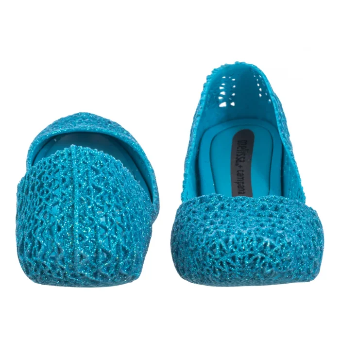 Baleriny Melissa Campana Papel VII AD 31512/01558 Blue – zdjęcie 4