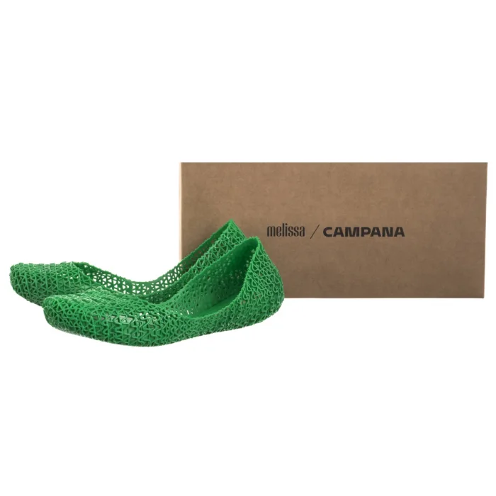 Baleriny Melissa Campana Papel AD 33693/AJ800 Green – zdjęcie 6