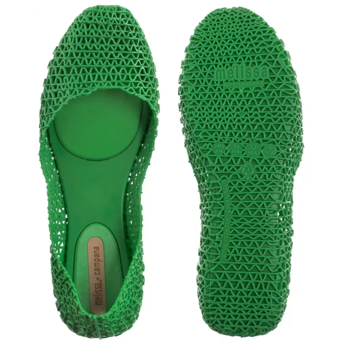 Baleriny Melissa Campana Papel AD 33693/AJ800 Green – zdjęcie 5