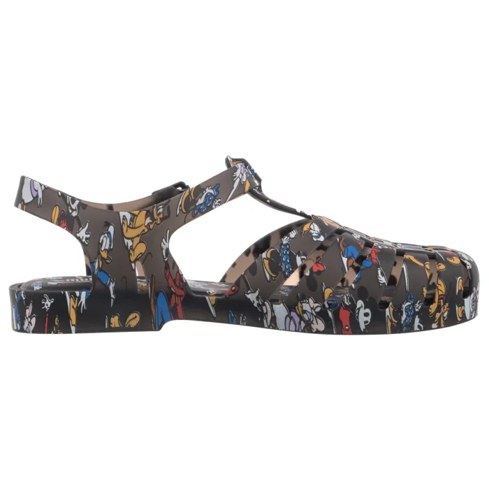 Sandały Melissa Possession Print+Mic 33443/54089 Black/Multicolor – zdjęcie 3