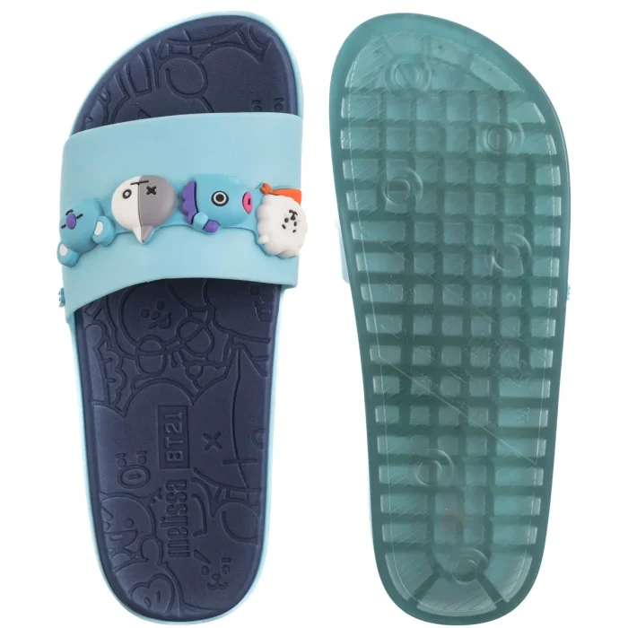 Klapki Melissa Beach Slide Next Gen 33398/53941 Blue – zdjęcie 5