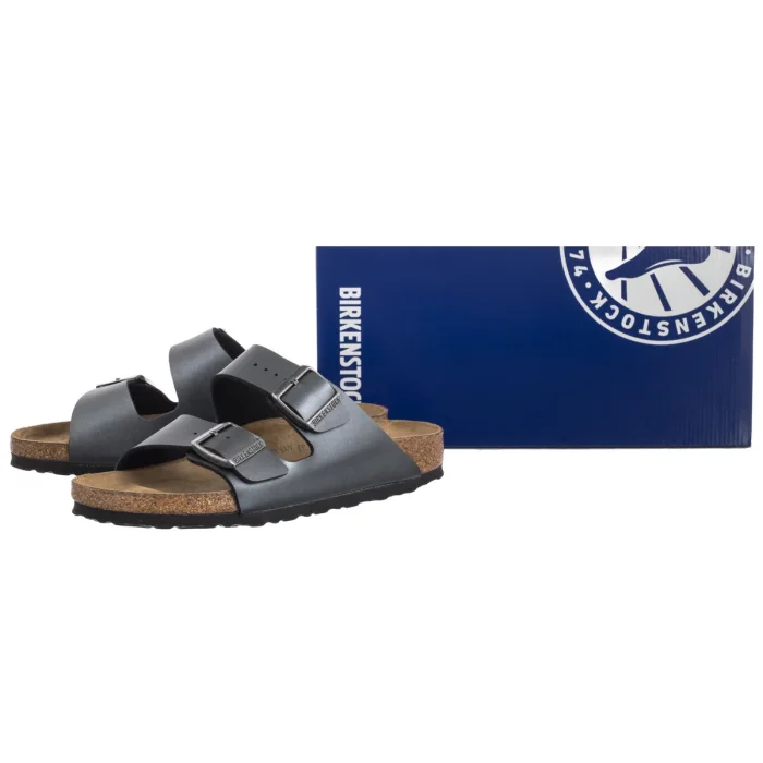 Klapki Birkenstock Arizona BS Metallic Black 1029224 – zdjęcie 6