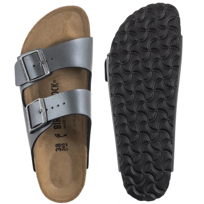 Klapki Birkenstock Arizona BS Metallic Black 1029224 – zdjęcie 5