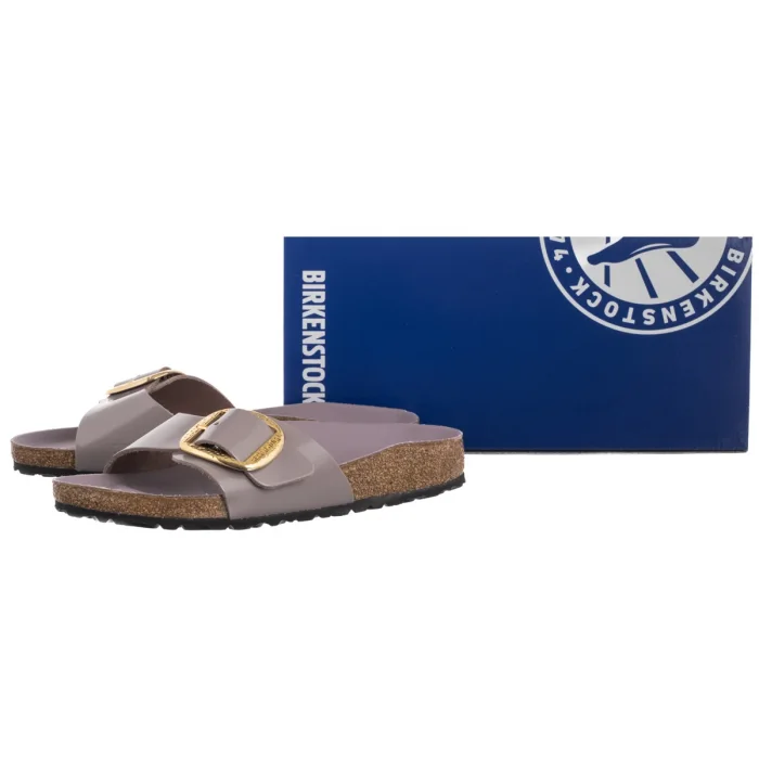 Klapki Birkenstock Madrid Big Buckle High-Shine Faded Purple 1029843 – zdjęcie 6