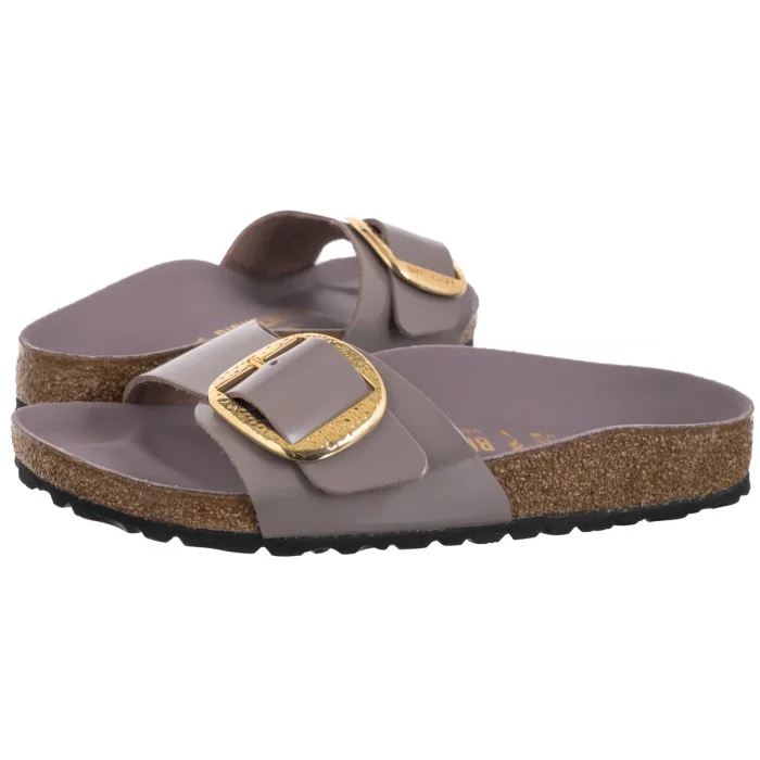 Klapki Birkenstock Madrid Big Buckle High-Shine Faded Purple 1029843 – zdjęcie 1