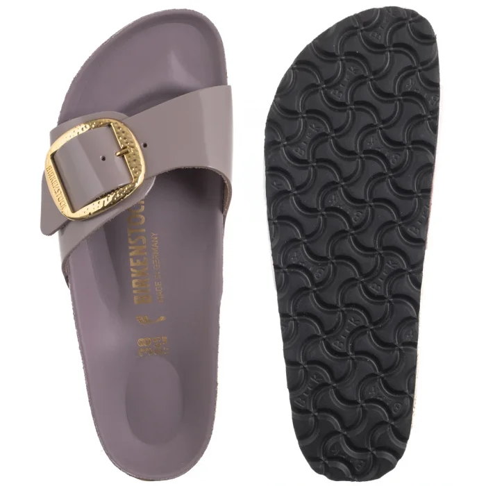 Klapki Birkenstock Madrid Big Buckle High-Shine Faded Purple 1029843 – zdjęcie 5