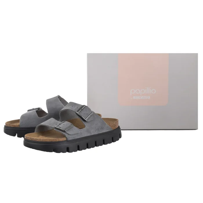 Klapki Papillio Arizona Pap Chunky Basalt Grey/Black 1029150 – zdjęcie 6