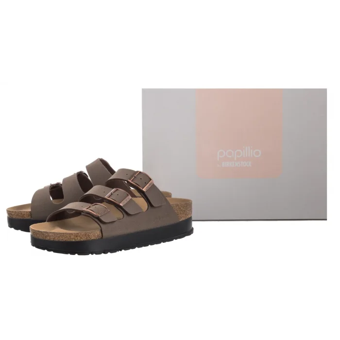Klapki Papillio Florida III Pap Flex Platform Vegan Mocca 1029741 – zdjęcie 6