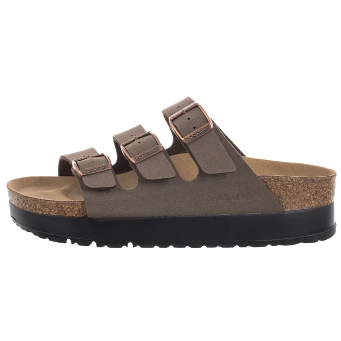 Klapki Papillio Florida III Pap Flex Platform Vegan Mocca 1029741 – zdjęcie 2