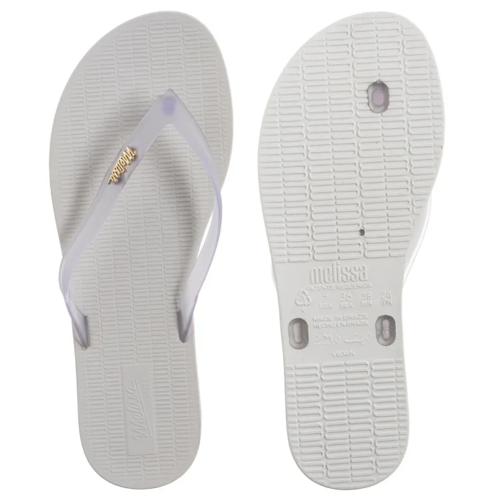 Japonki Melissa Sun Flip Flop AD 33493/52063 White/Clear – zdjęcie 5