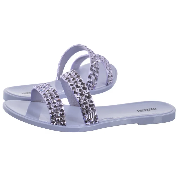 Klapki Melissa Bling AD 33819/AN312 Lilac/Mmetallic Violet – zdjęcie 1
