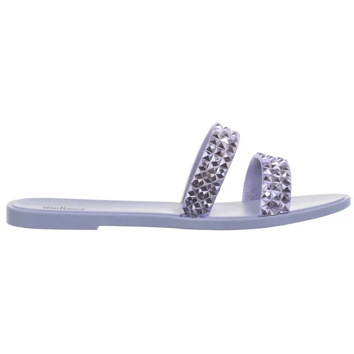 Klapki Melissa Bling AD 33819/AN312 Lilac/Mmetallic Violet – zdjęcie 3