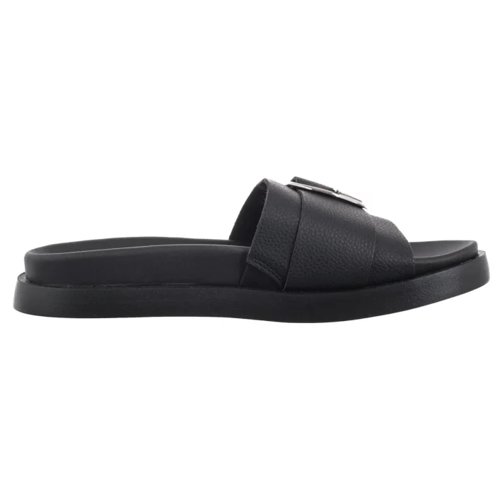 Klapki Rieker Czarne W1453-00 Black – zdjęcie 3