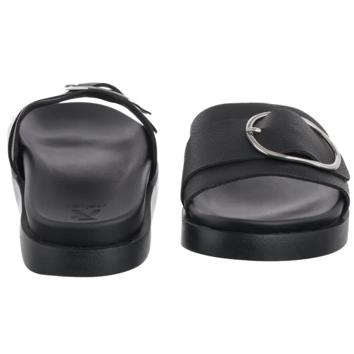 Klapki Rieker Czarne W1453-00 Black – zdjęcie 4