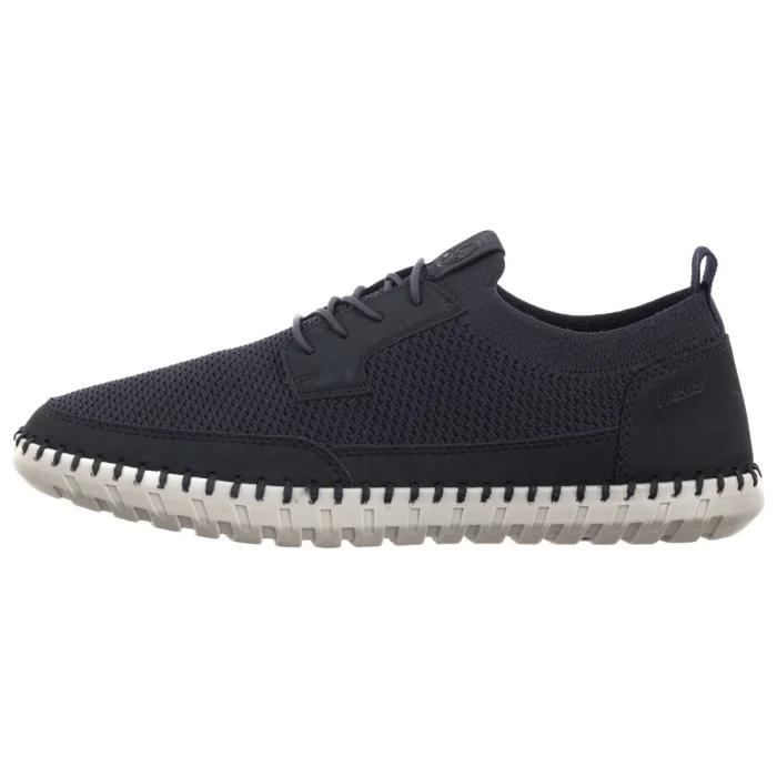 Sneakersy Rieker Granatowe B2953-14 Blue – zdjęcie 2