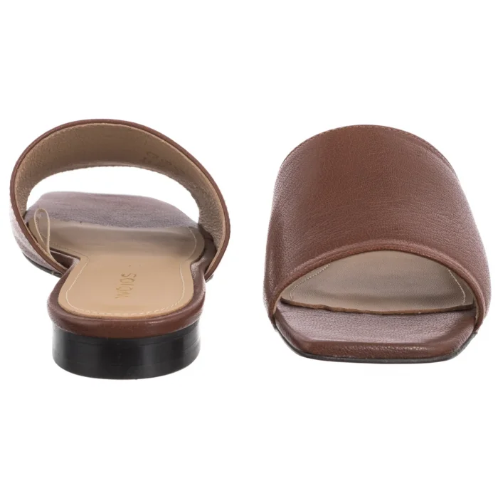 Klapki Wojas Brązowe 74150-53 – zdjęcie 4