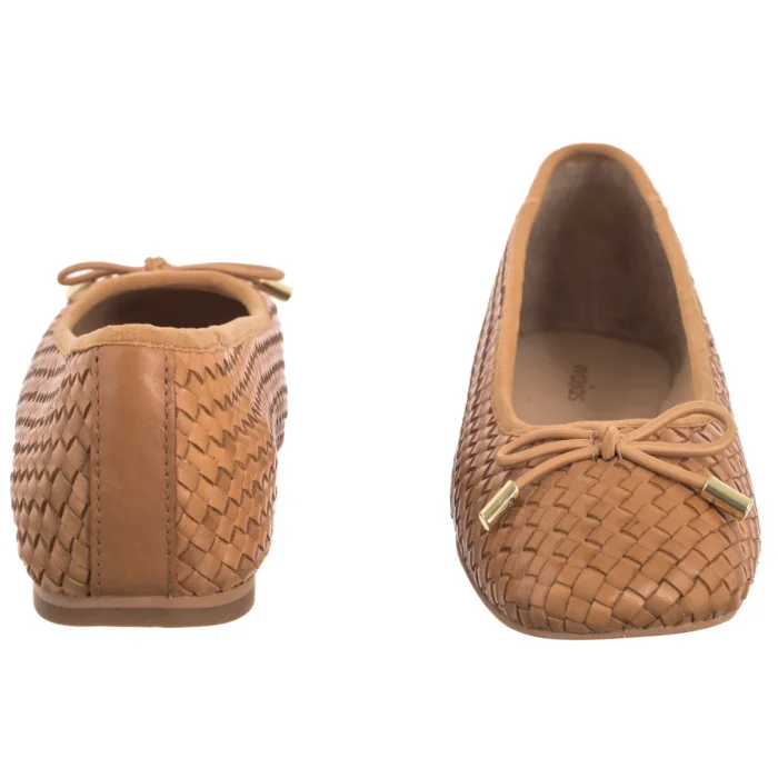 Baleriny Wojas Brązowe 44045-53 – zdjęcie 4