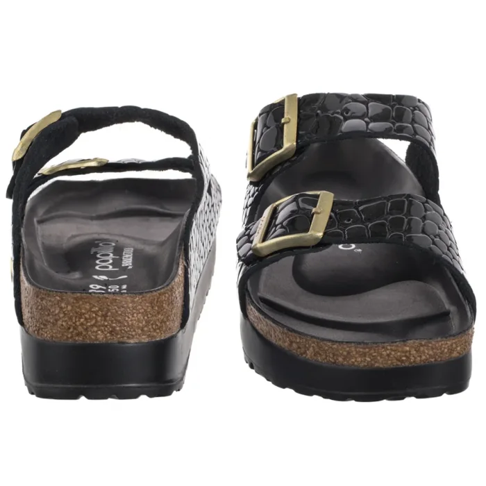 Klapki Papillio Arizona Pap Flex Platform Black 1029045 – zdjęcie 4