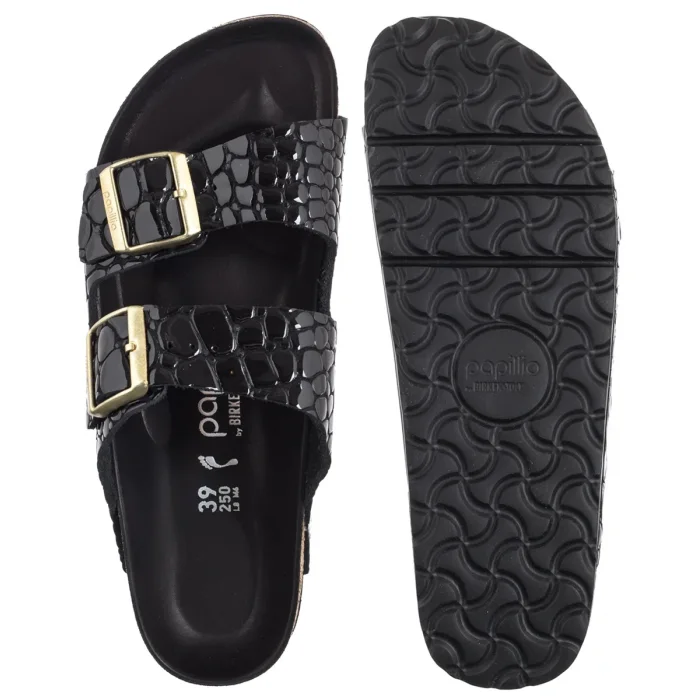 Klapki Papillio Arizona Pap Flex Platform Black 1029045 – zdjęcie 5
