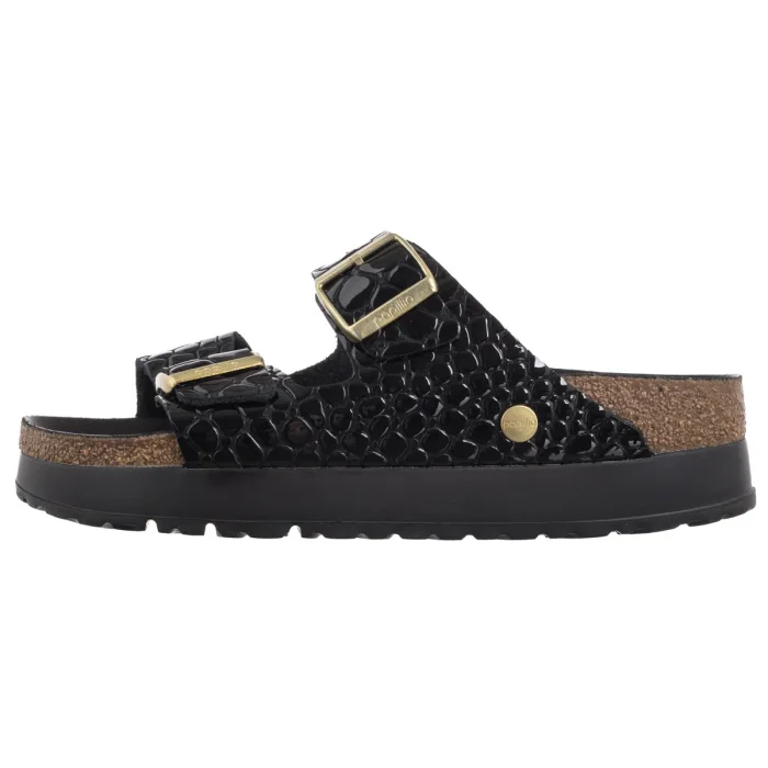 Klapki Papillio Arizona Pap Flex Platform Black 1029045 – zdjęcie 2