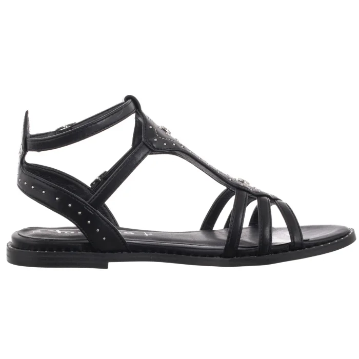 Gladiatorki Tamaris Czarne 1-28147-44 001 Black – zdjęcie 3