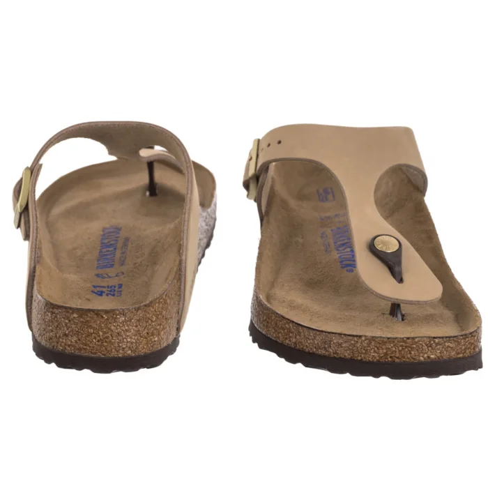 Japonki Birkenstock Gizeh BS Soft Footbed Sandcastle 1018999 – zdjęcie 4