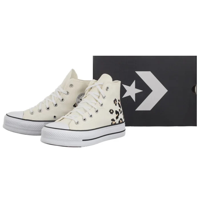 Trampki Converse CTAS Lift Hi Egret/Coastal Dune/Black A14936C – zdjęcie 6