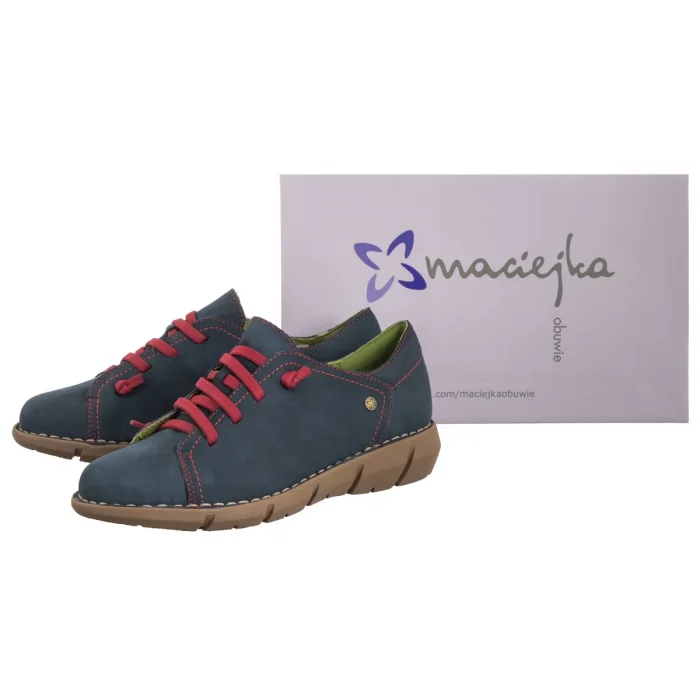 Półbuty Maciejka Granatowe P6818-17/00-1 – zdjęcie 6