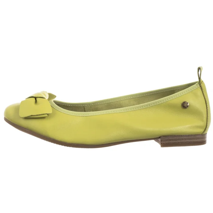 Baleriny Maciejka Limonkowe P6802-09/00-0 – zdjęcie 2